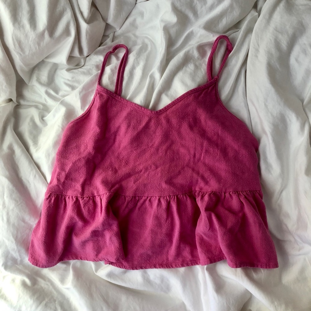 Pacsun LA hearts Hot Pink tank top! 💖